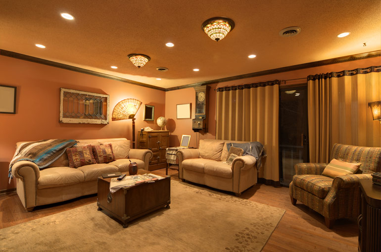 LED Lighting In Living Room