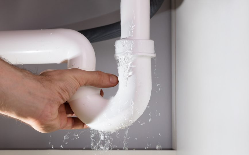 water-leaking-from-drain