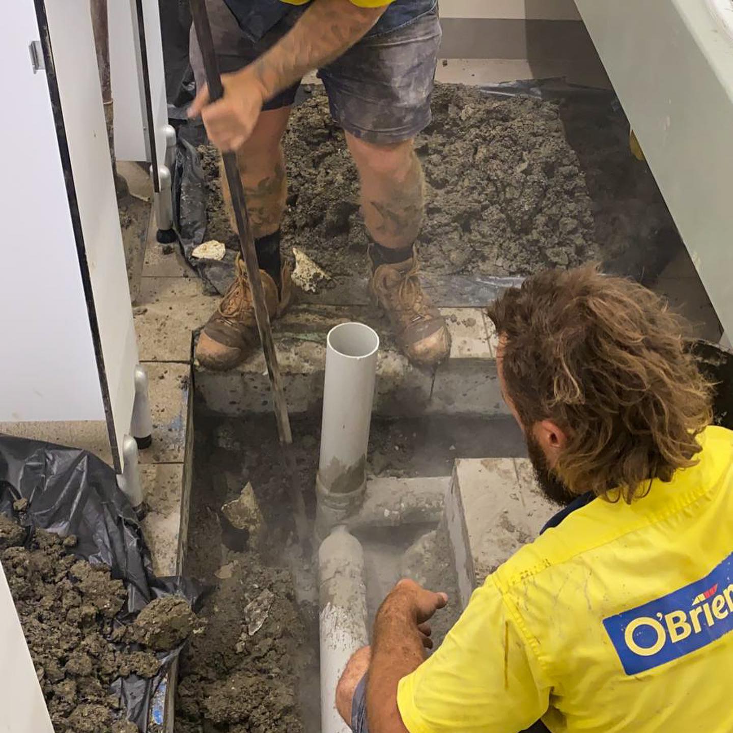 Bathroom Plumbing In Action in Coffs Harbour South