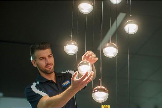 residential electrician switching to LED lights