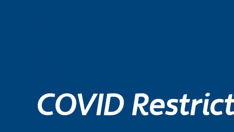 COVID Restrictions Update