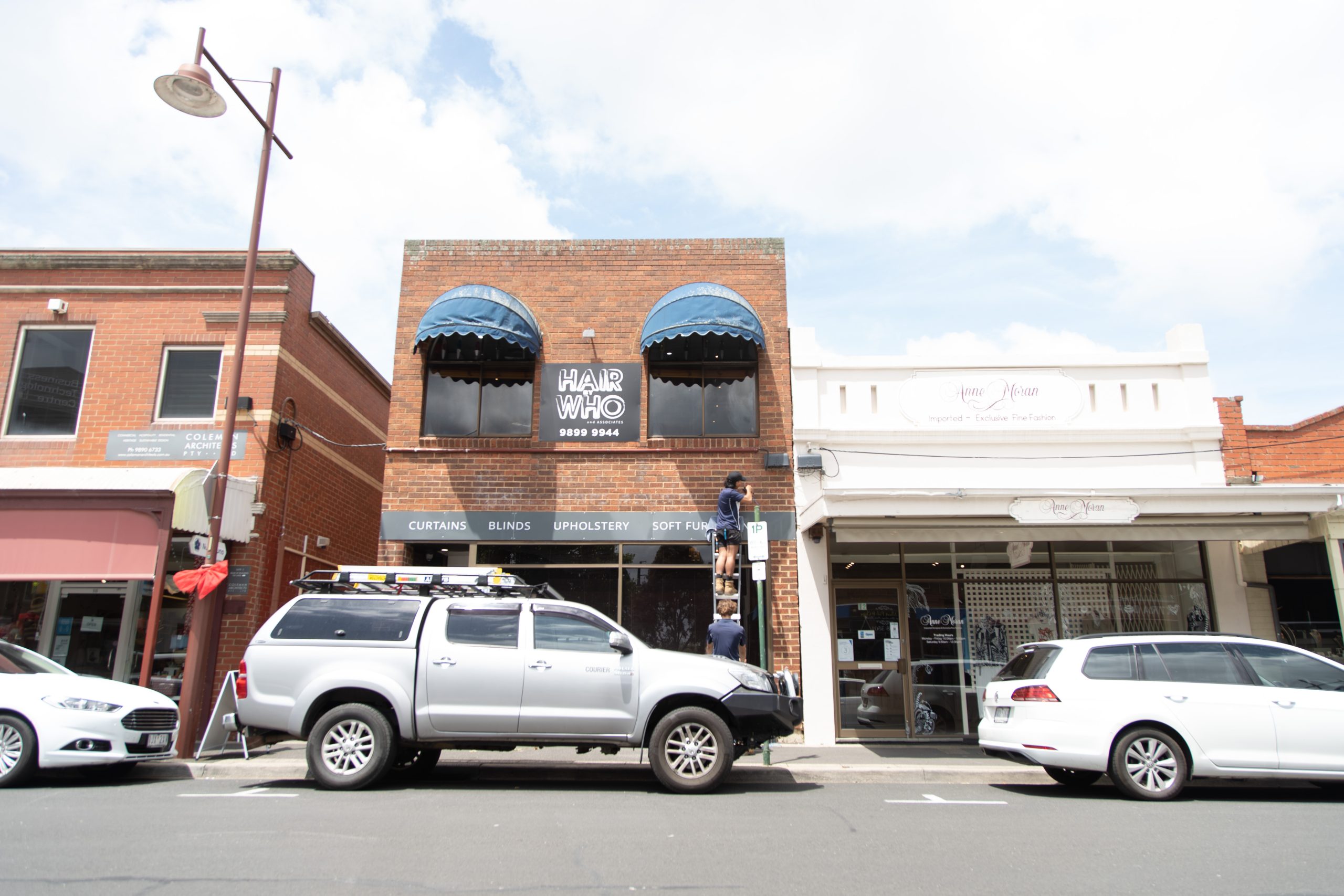 On-the-job: Electrical store fit-out in Mont Albert.