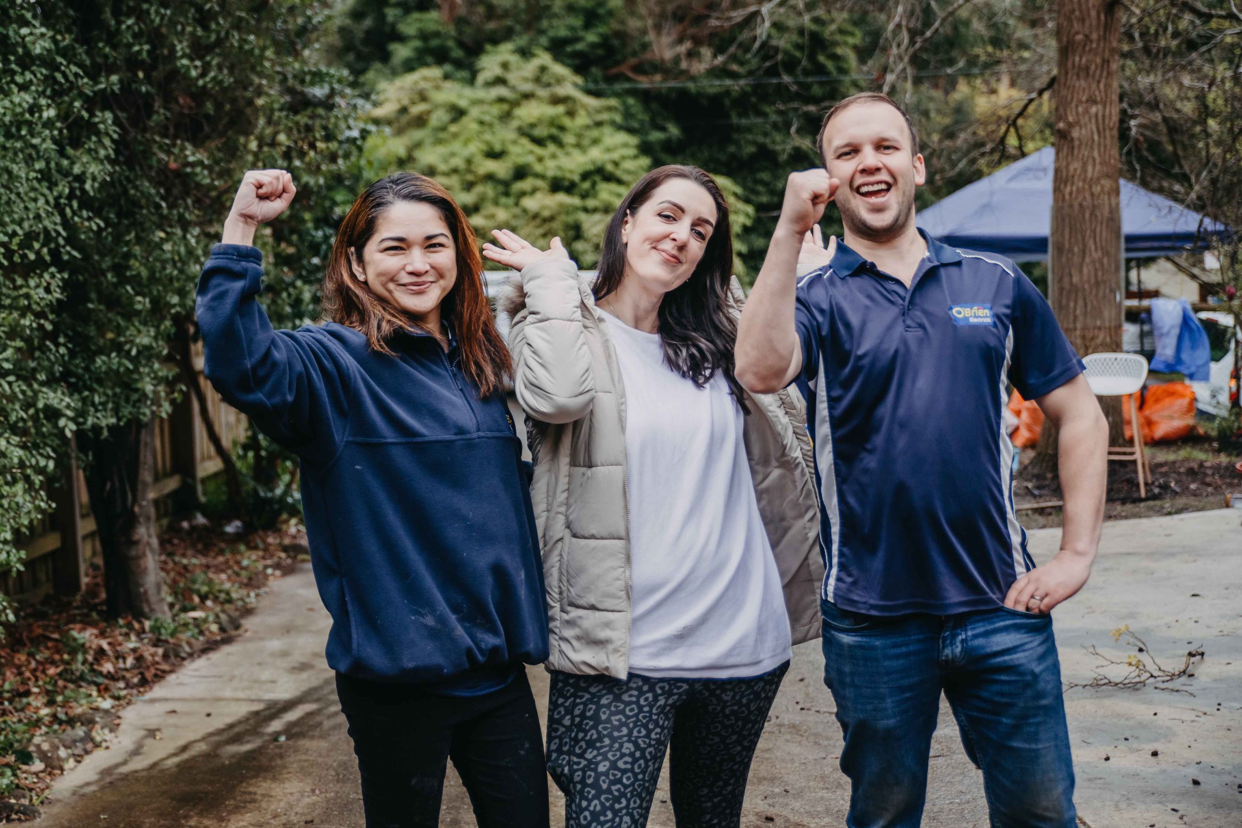 Team O’Brien Rowville Pay it Forward to Help a Family in Need.