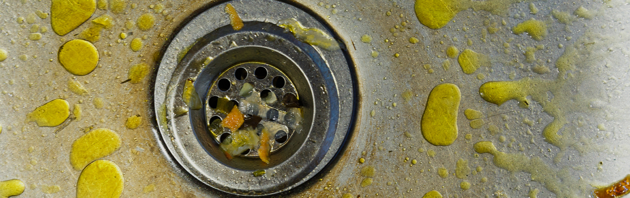 Grease in the sink