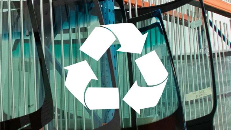 A Closer Look At Windscreen Recycling: How It Works And Where It Goes