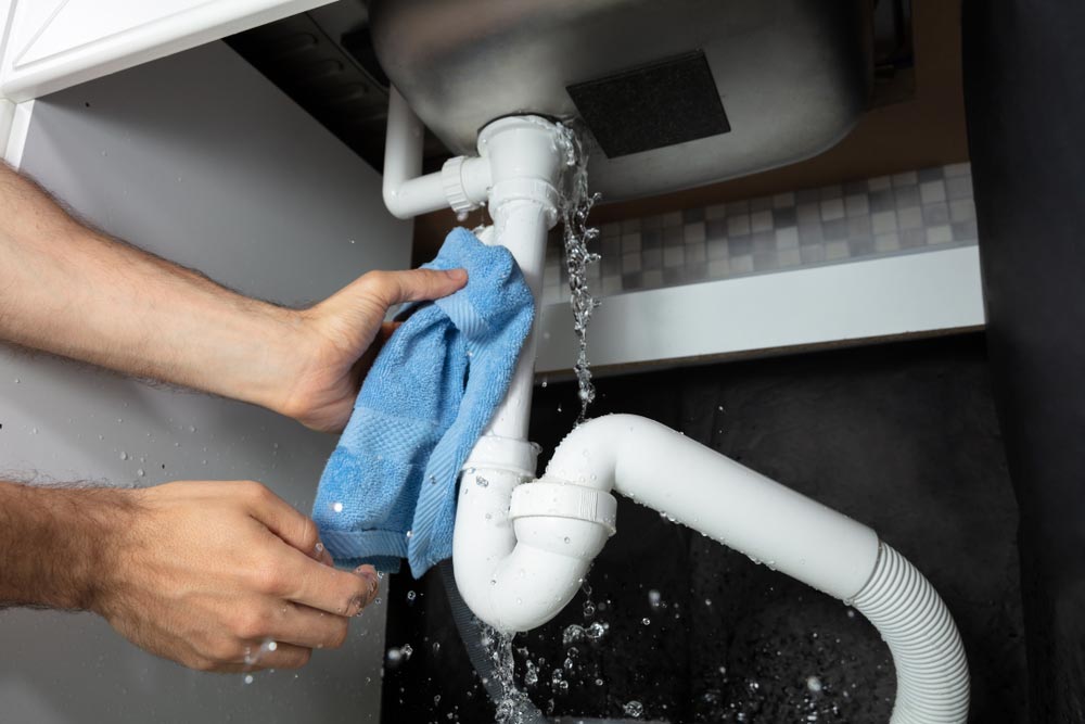 Water Leaking From Sink Pipes