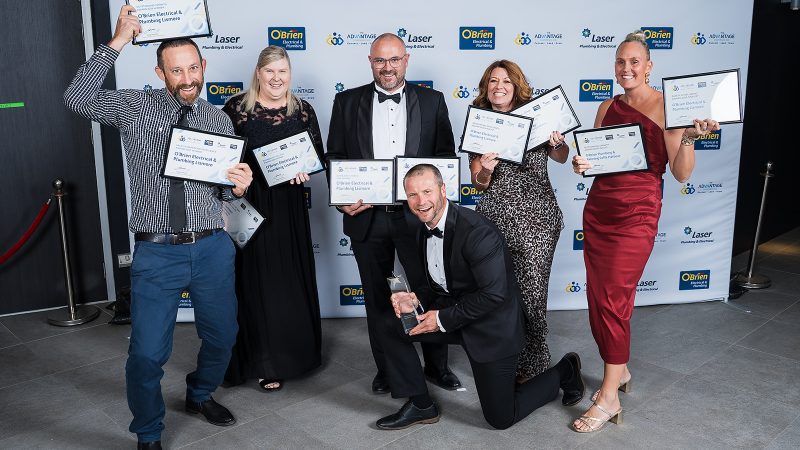 O’Brien Plumbing & Relining Celebrates Award-Winning Success!